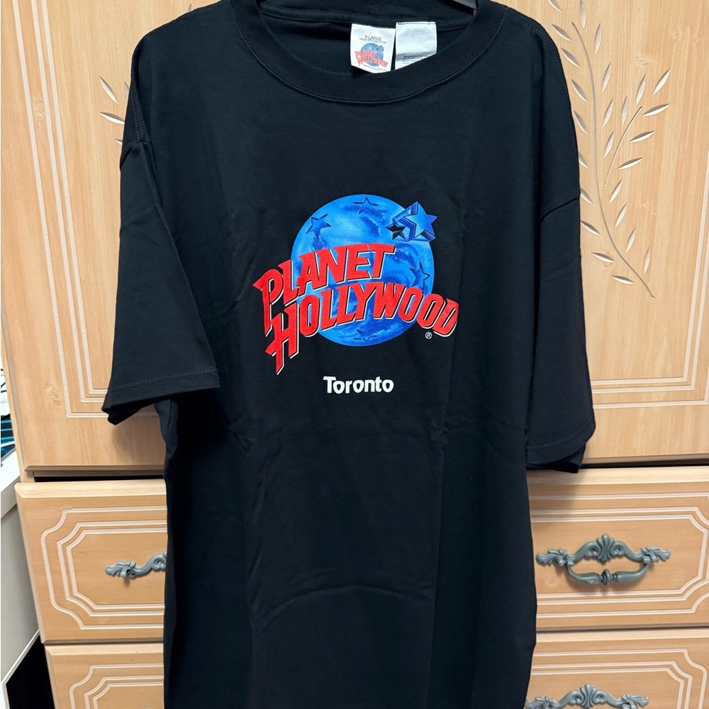 Vintage Planet Hollywood Black T-Shirt